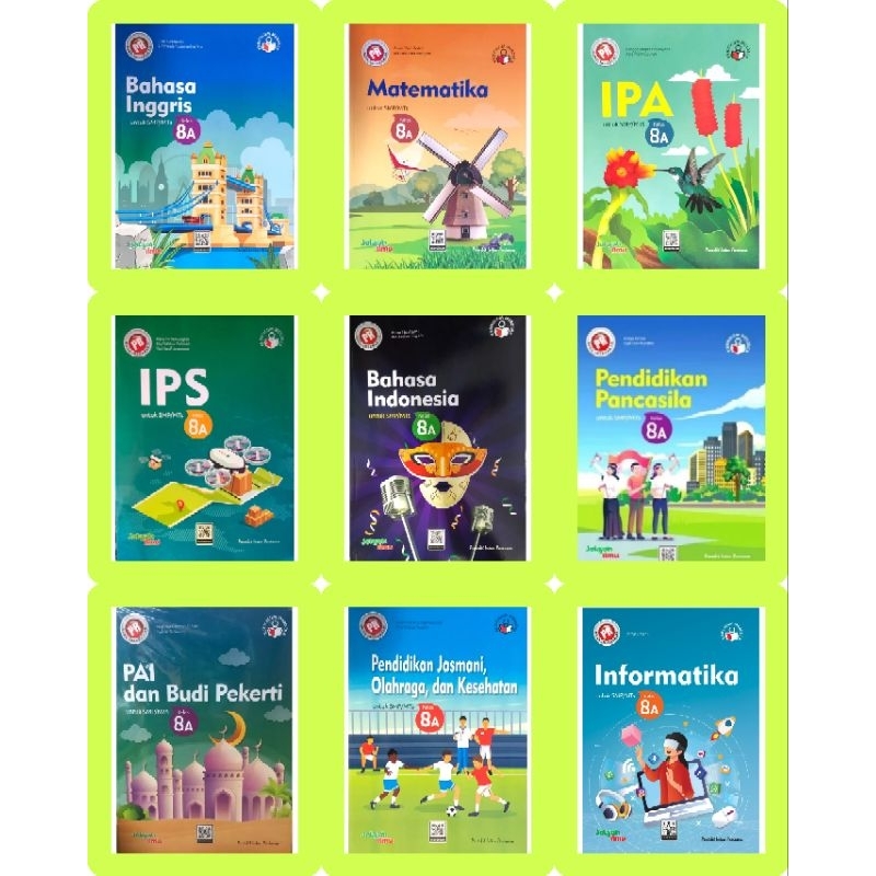 BUKU PR/LKS ASESMEN INTERAKTIF INTAN PARIWARA SMP/MTs KELAS 8 KURIKULUM MERDEKA SEMESTER 1