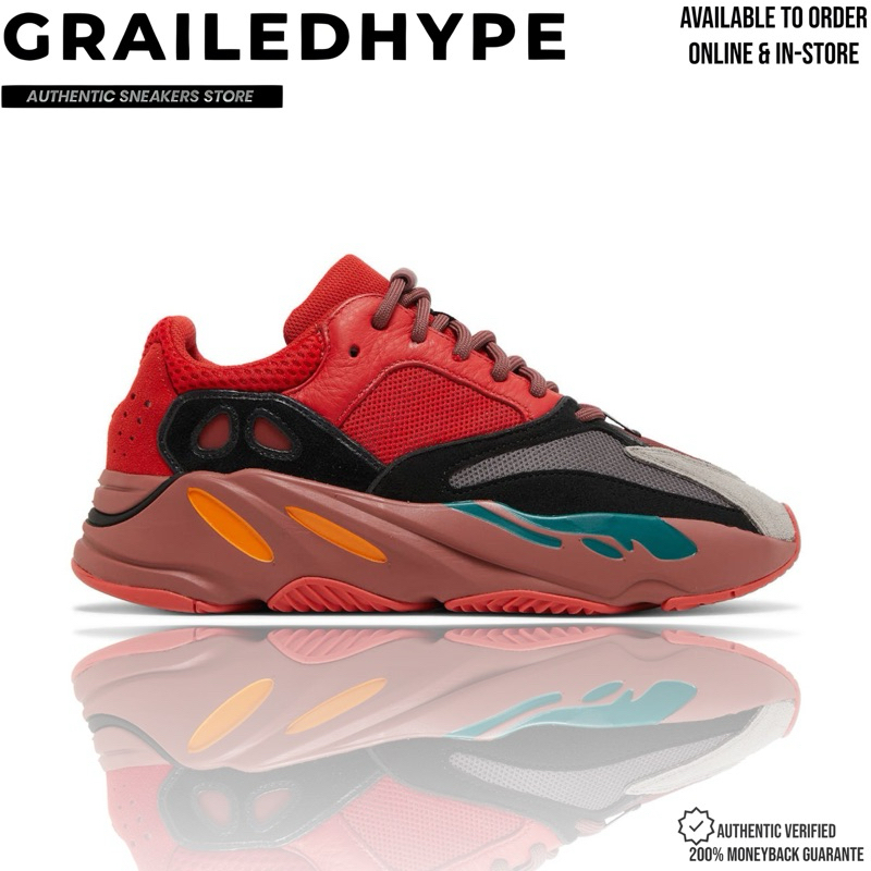 Adidas Yeezy Boost 700 Hi Res Red (100% Original)