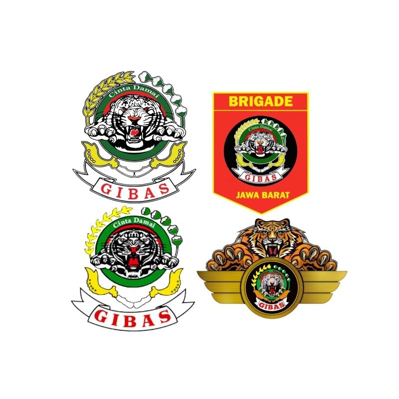 

stiker Gibas/stiker ormas/stiker anti air/bahan berkualitas/perekat kuat dan tahan lama