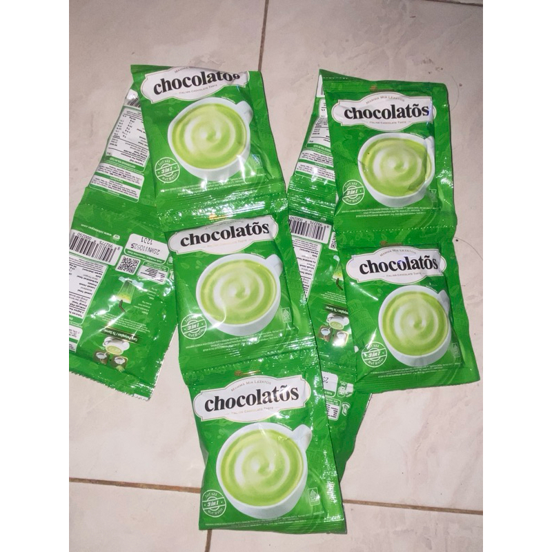 

Chocolatos Rasa Matcha Latte 1 Renteng isi 10 pcs