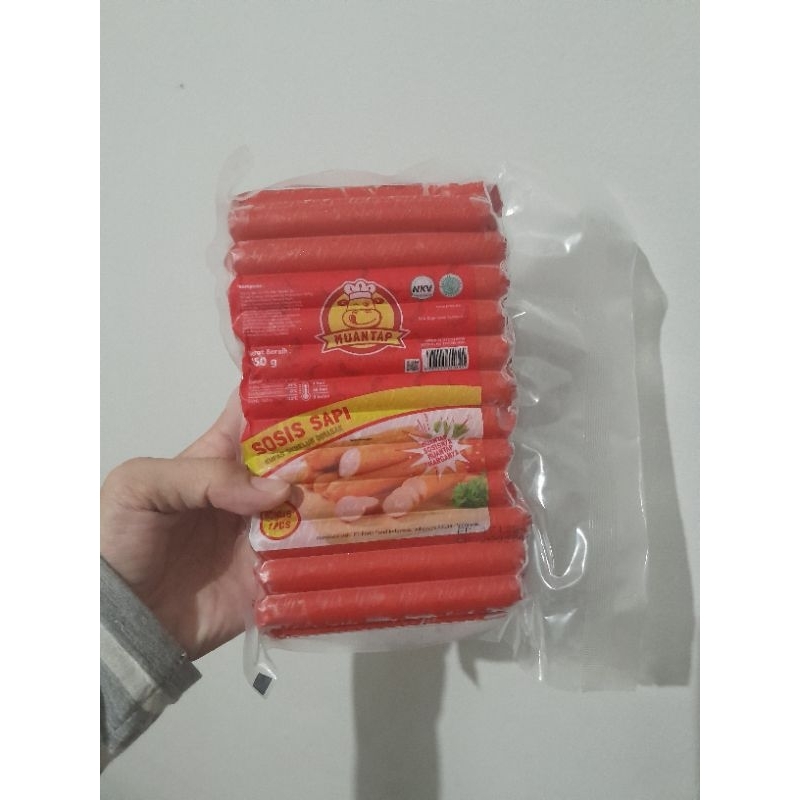 

[INSTAN ONLY] MUANTAP SOSIS SAPI 450GR ISI 26