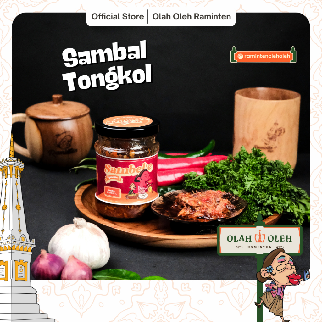 

Sambal Tongkol Raminten by Hamzah Batik 185 gr