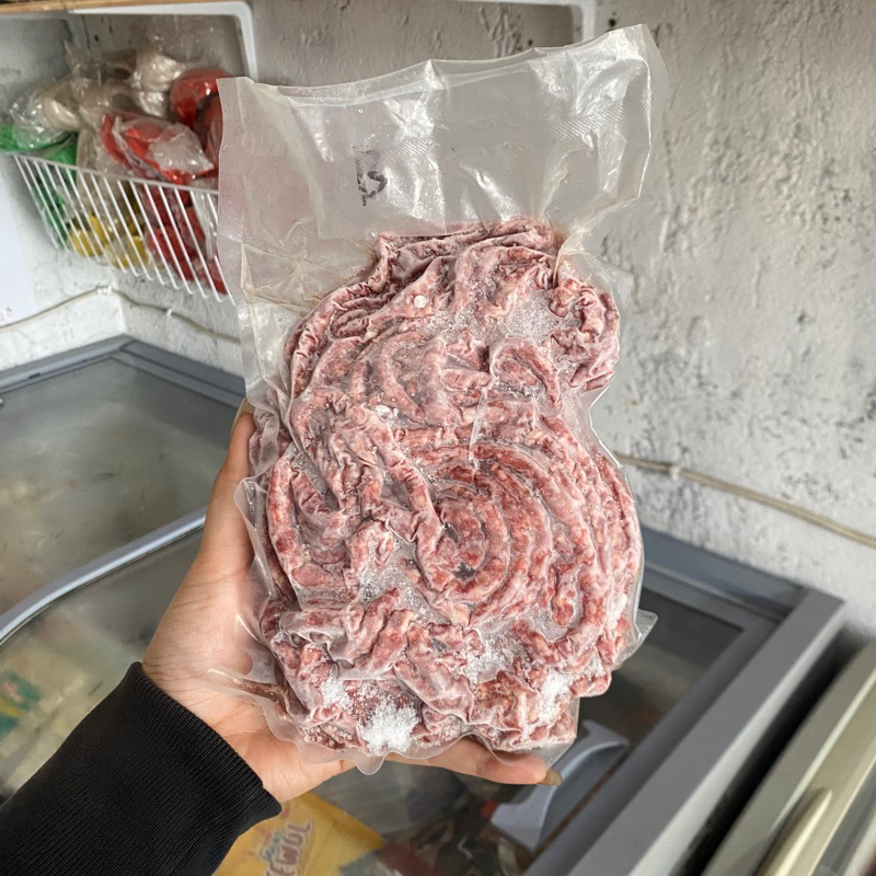 

daging sapi giling 500 gram // beef minced