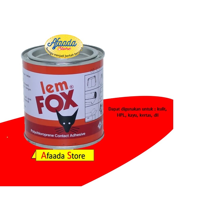 

LEM FOX KALENG 70gr FOX Kuning Original