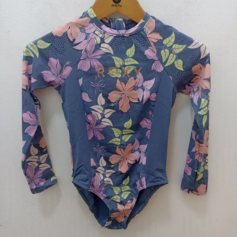 Baju Renang Anak Perempuan Roxy Original Hidden Garden Onesie