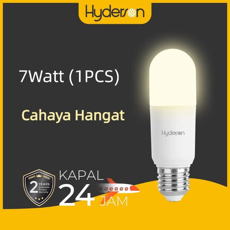 Serba Murah (Garansi 2 Tahun) Hyderson Lampu LED Stick Bulb 7W