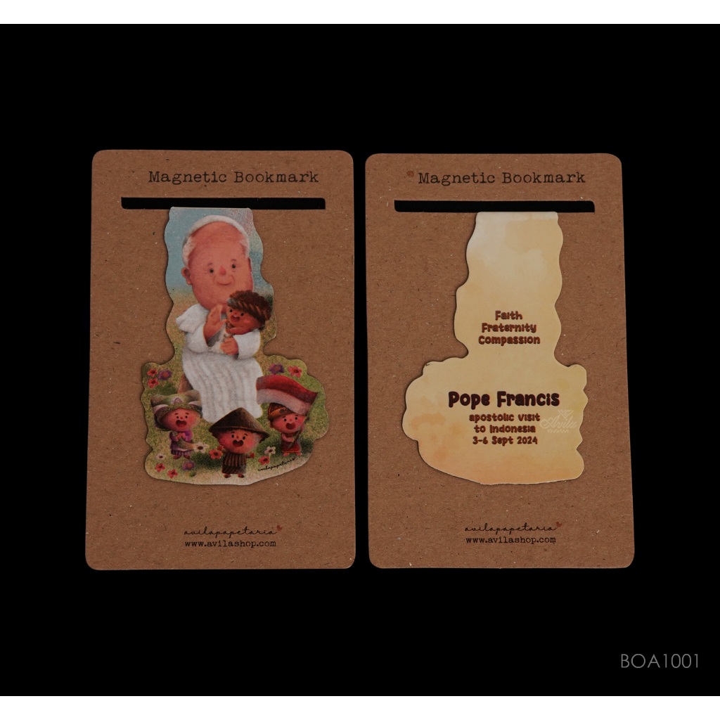 

InJO Bookmark Magnetic Pope Francis Apostolic