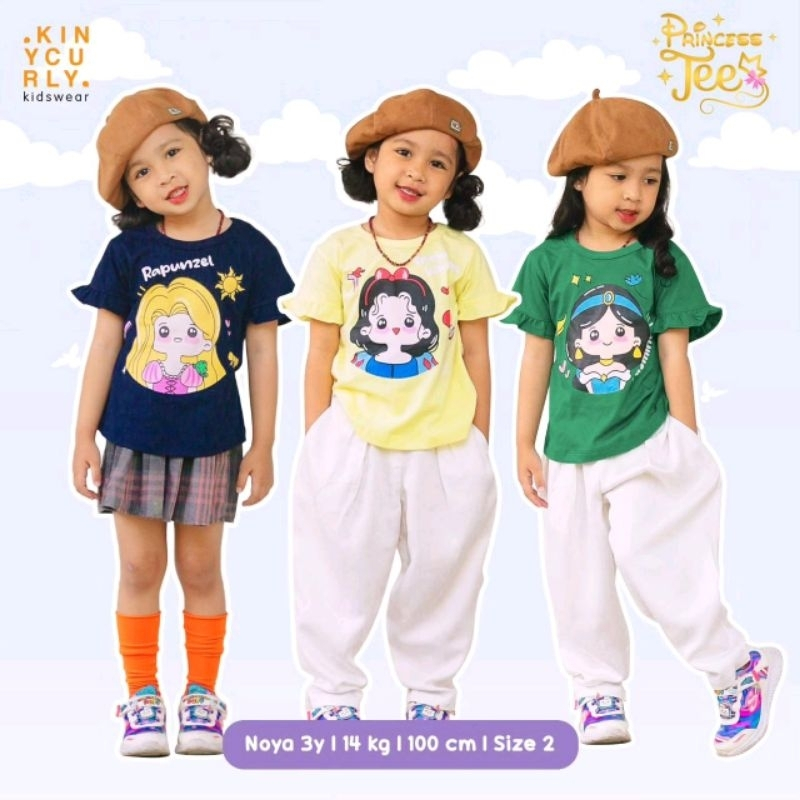 PRINCESS TEE KINY CURLY