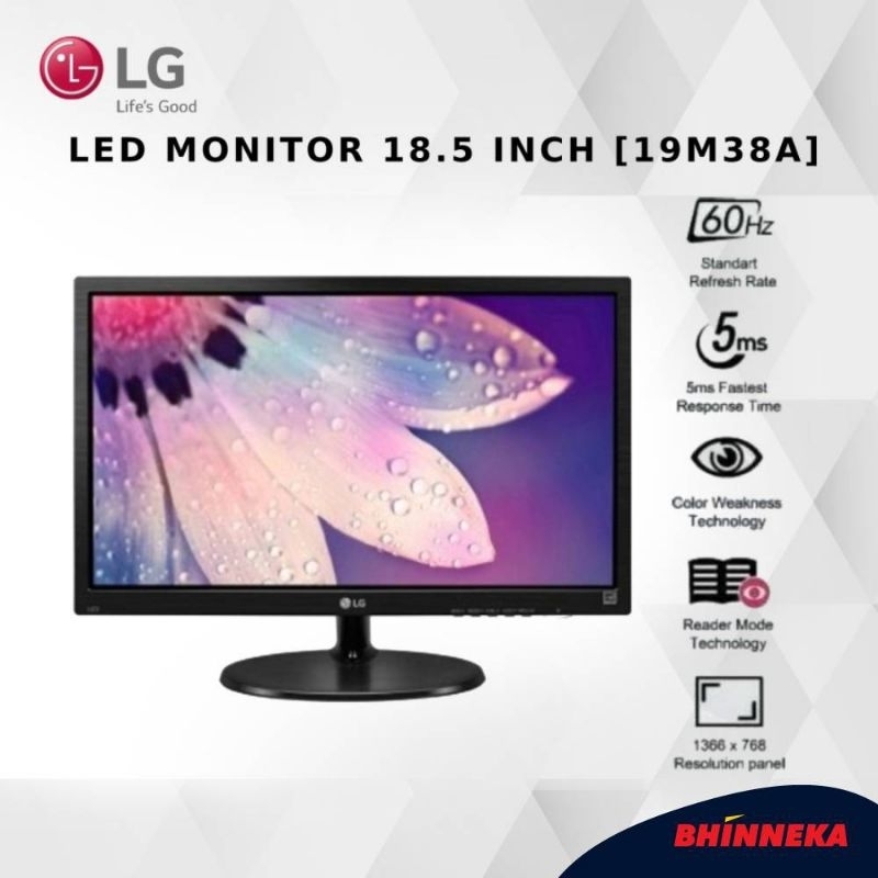 MONITOR LG  19M38