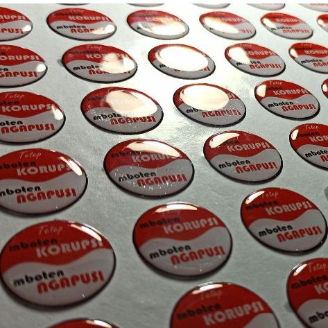 

Stiker Timbul Resin Lentur Sticker Emblem Timbul Custom