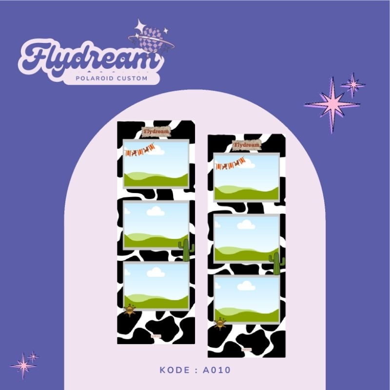 

POLAROID STRIP CUSTOM FOTO BAHAN GLOSY