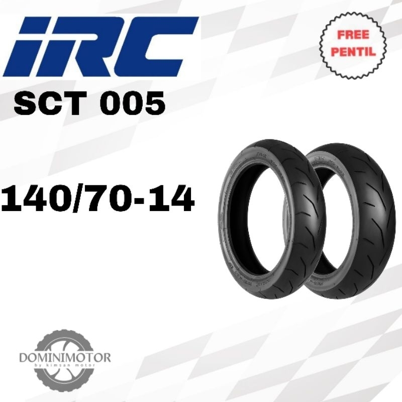 Ban Motor IRC SCT 005R Ring 14 140/70 Ban Aerox Ban IRC Ring 14