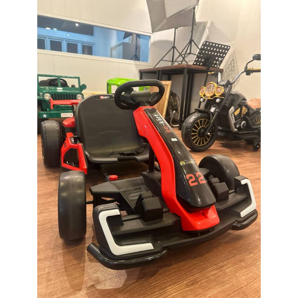 Mainan Kendaraan Mobil Aki Anak Go-Kart NKYZ 064C Kyrakidz NKYZ064C