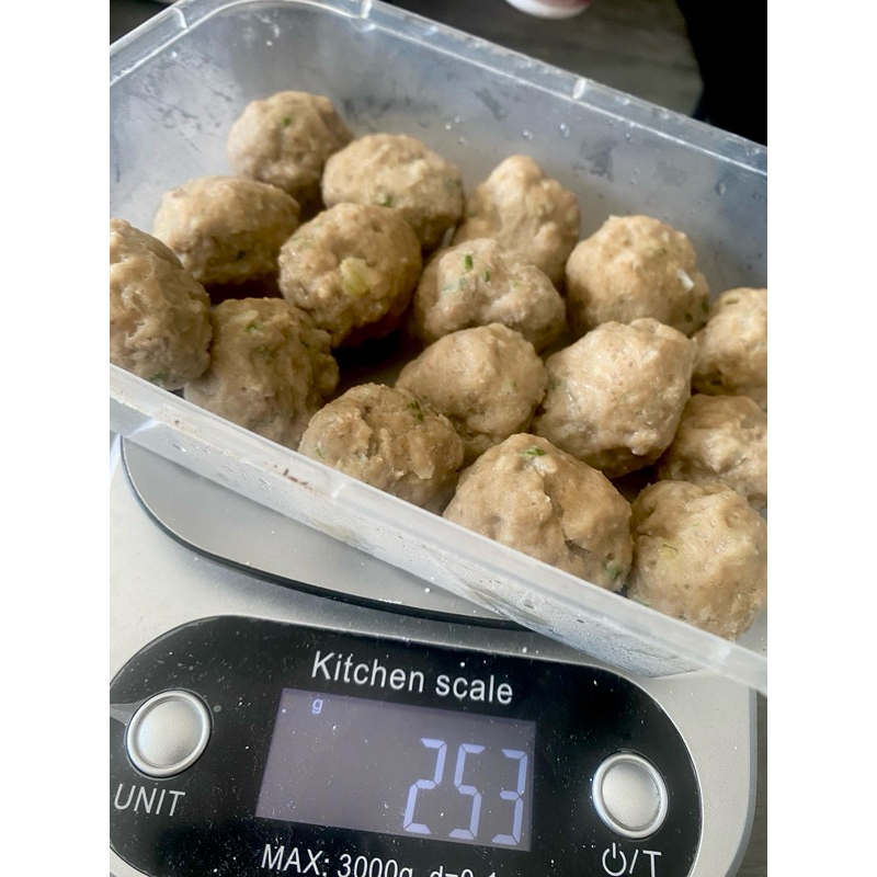 

bakso sehat homemade 250 gr gluten free untuk mpasi dan bb booster anak