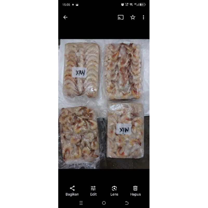 

PROMO!!! UDANG JERBUNG LAUT FRESH 1KG