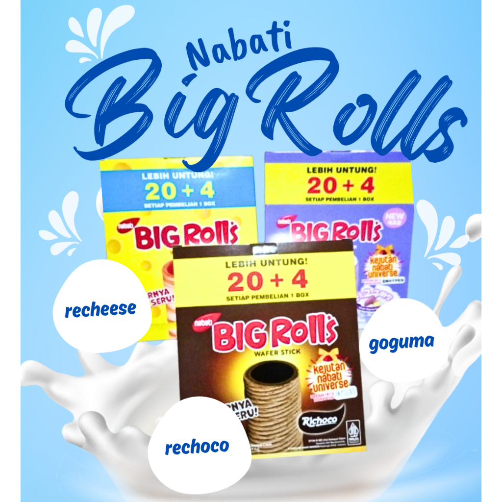 

BIG ROLLS 1K Grosir 1 box isi 20Pcs