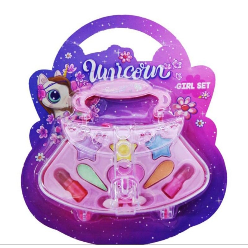 Unicorn mainan kosmetik anak
