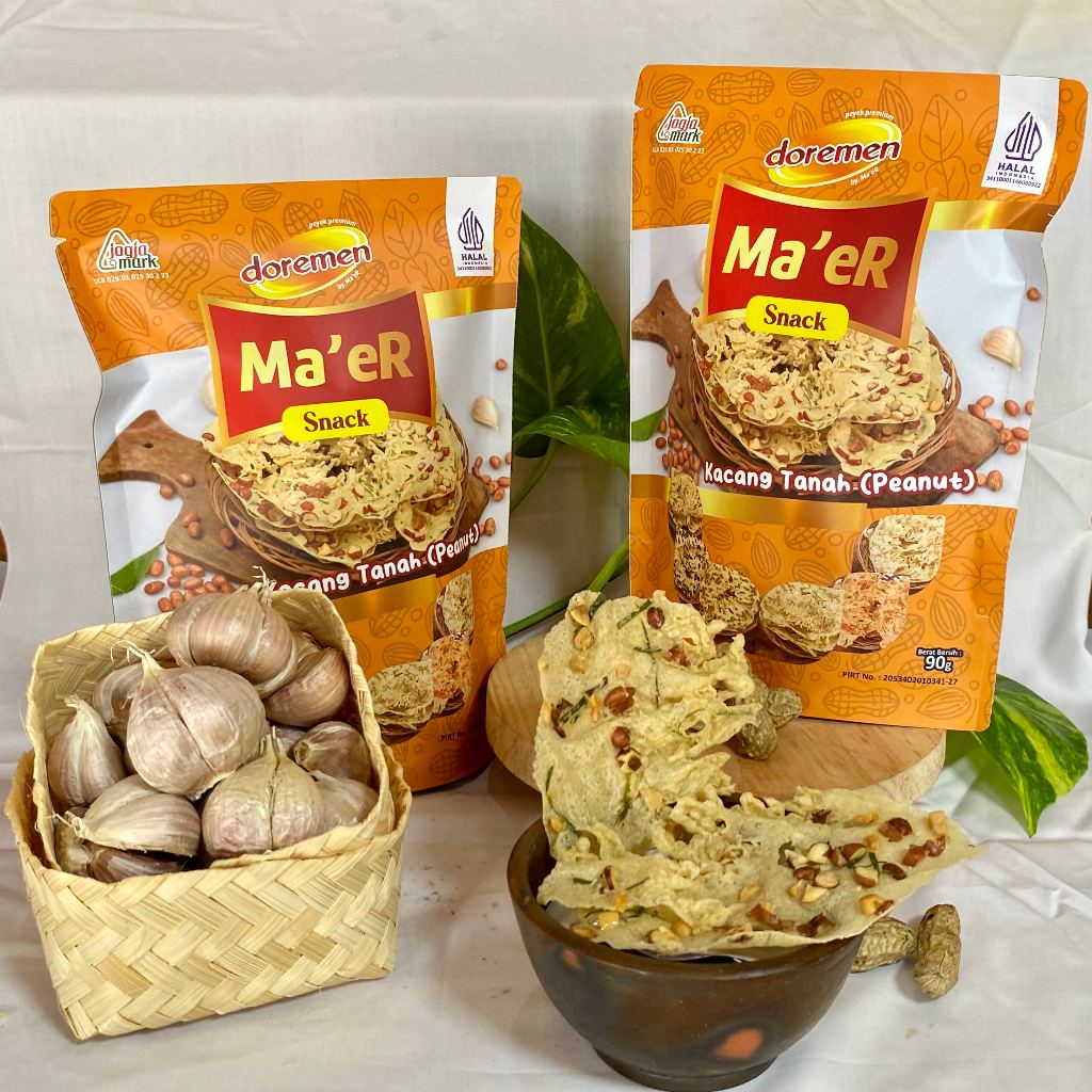 

Peyek Kacang "Mak Er" Kemasan Premium