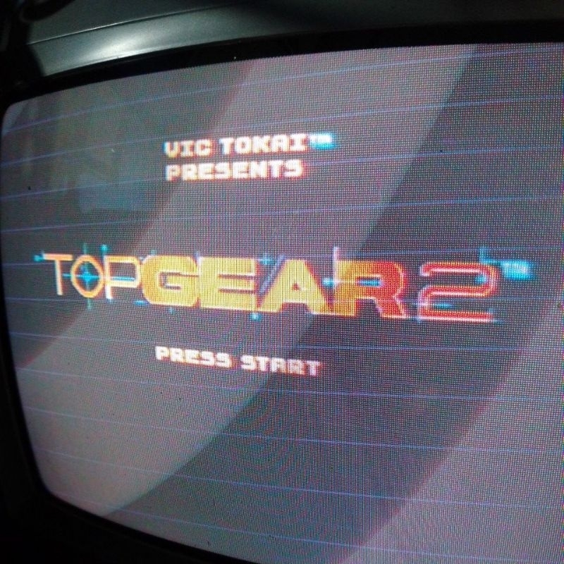 kaset sega top gear 2