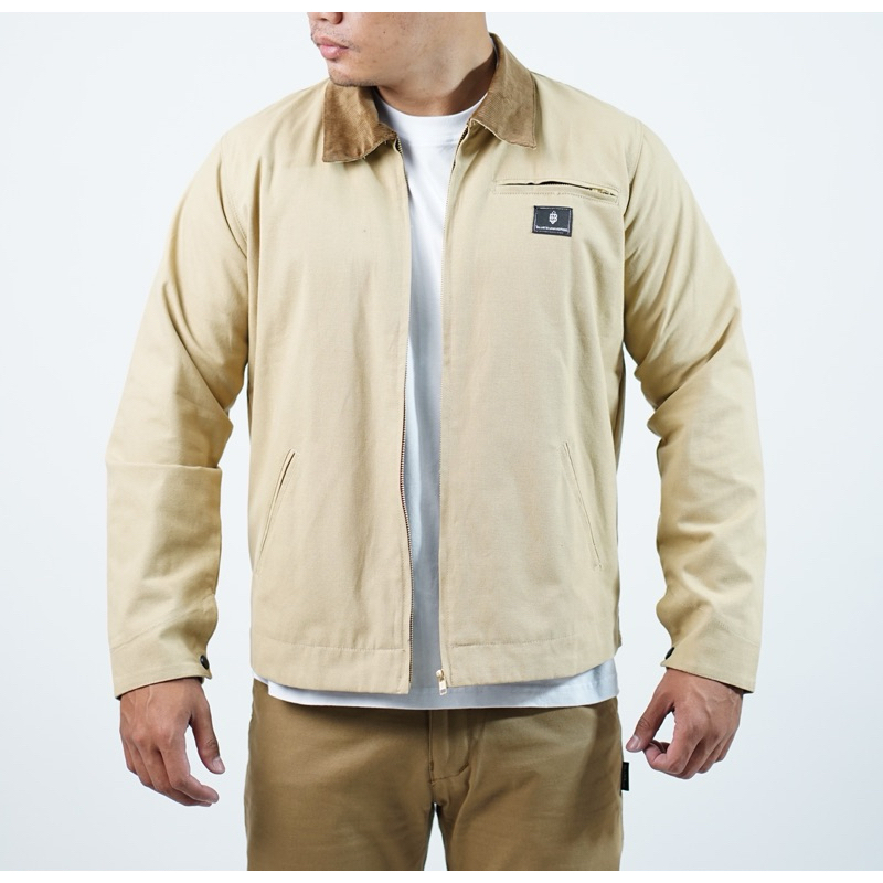 work jaket Blues Universe HAGAN WORK JACKET GOLDEN BROWN