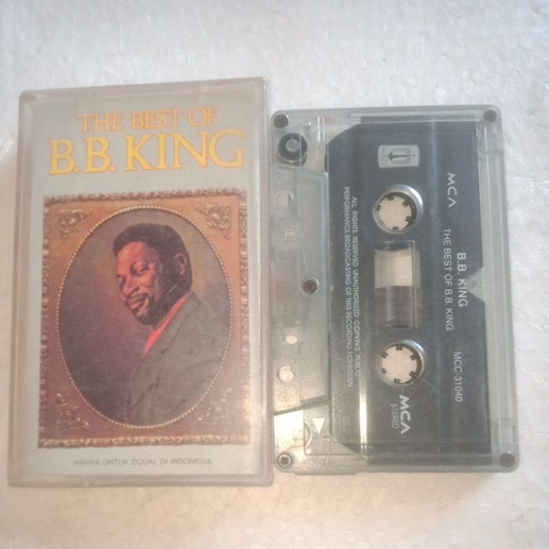 B.B KING kaset pita album the best of B.B KING SECOND ORIGINAL
