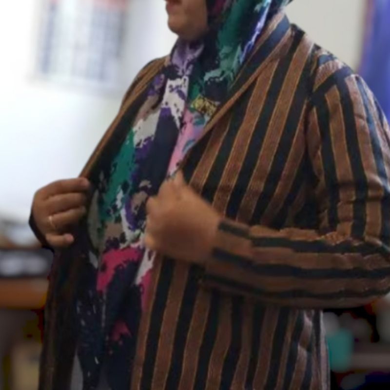 Kebaya Lurik Modern Kebaya Wanita Baju Kebaya