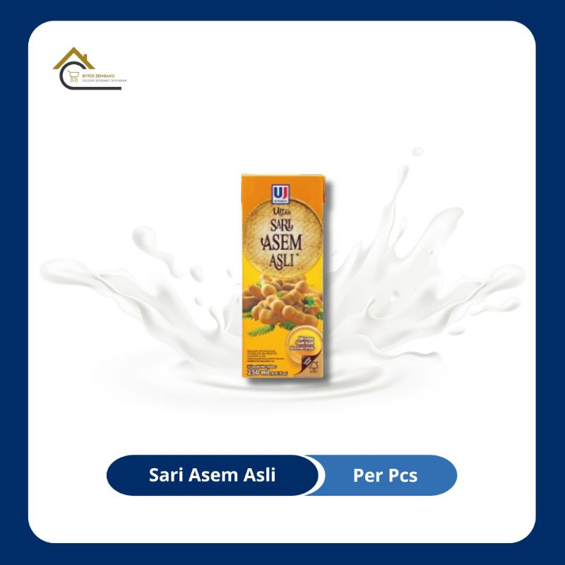 

ULTRA SARI ASEM ASLI 250 ML | PER PAK