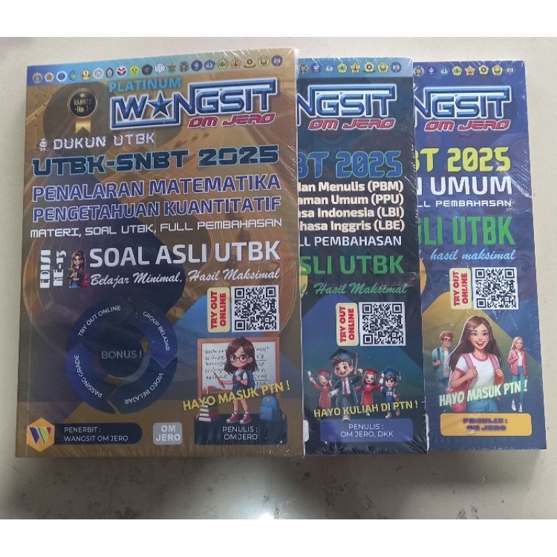 

wangsit om jero snbt 2025i(isi 3 buku)