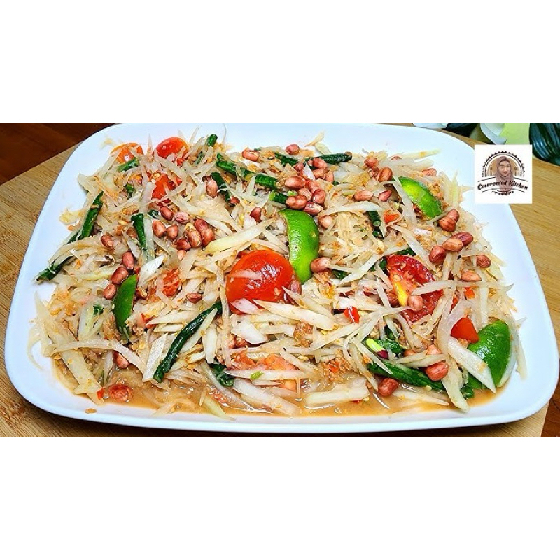 

somtam food surabaya viral makanam khas thailand