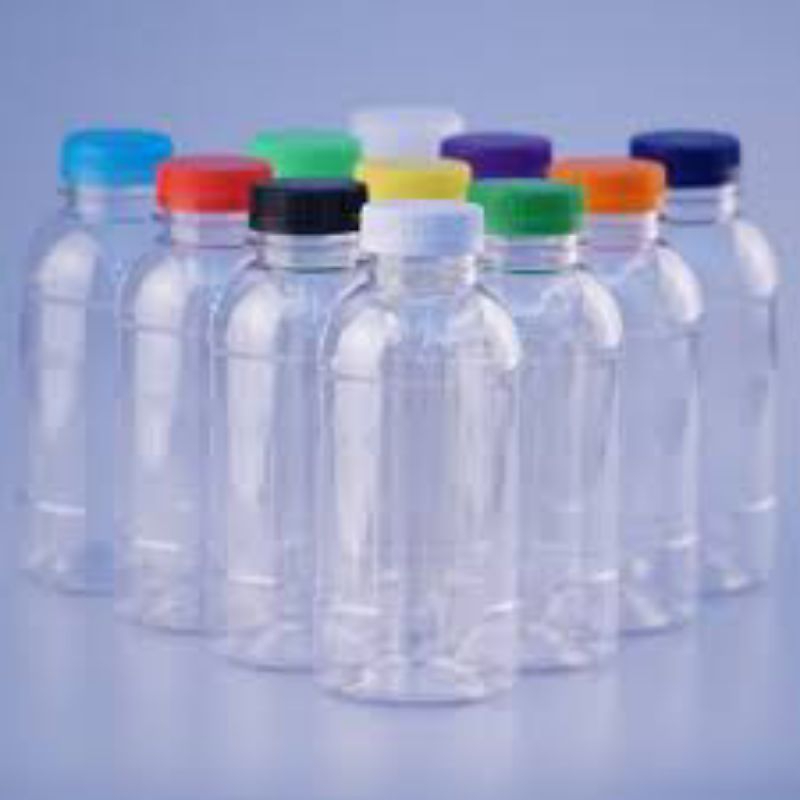 Botol Plastik 200ml [100/50Pcs] Botol Cabe 200ml Pendek