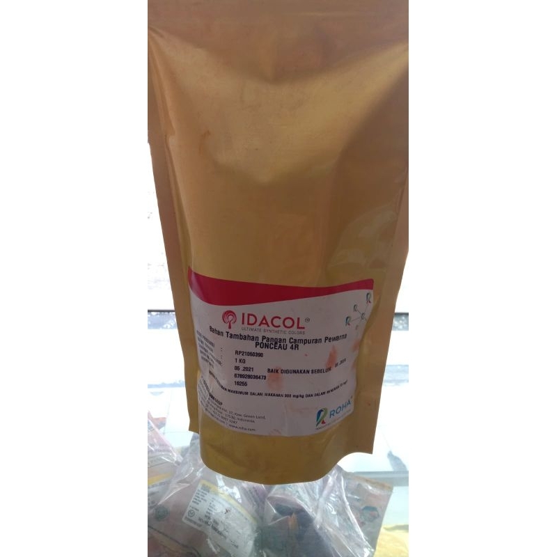 

pewarna makanan merah poncaeu 1kg