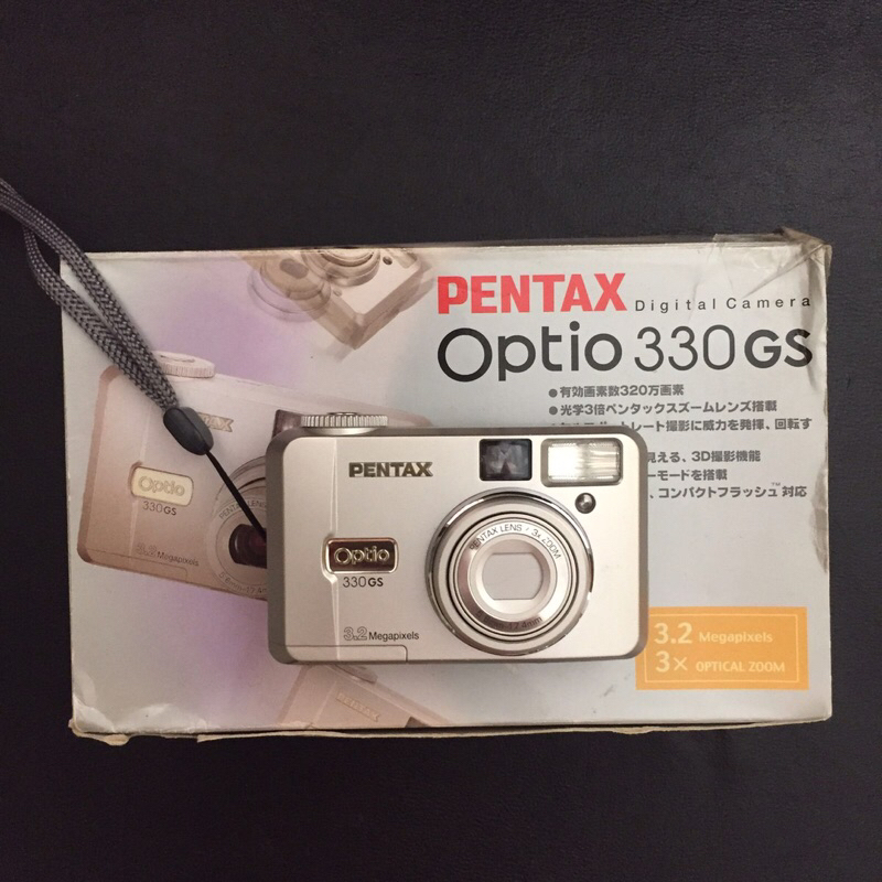 PENTAX OPTIO 330GS (FULL BOX)