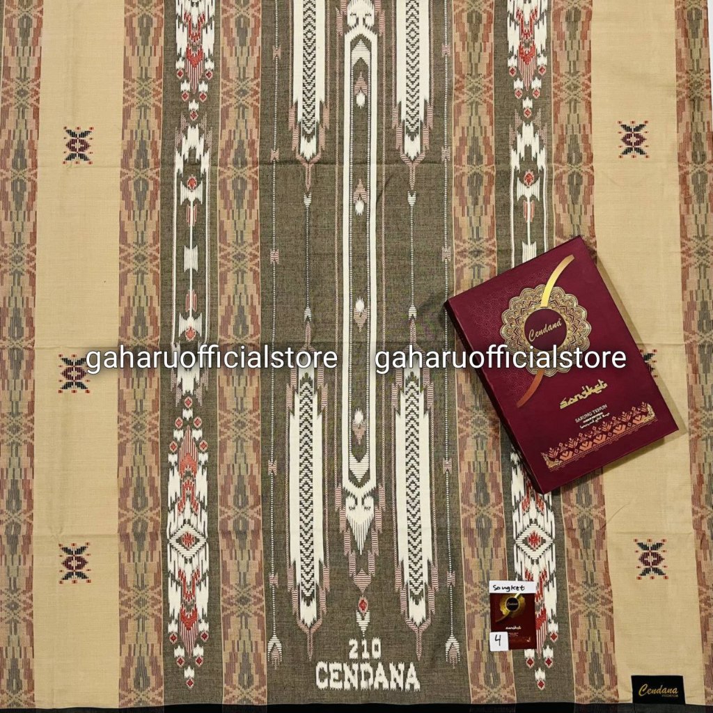 Sarung Cendana Songket Original - Bisa Seragam