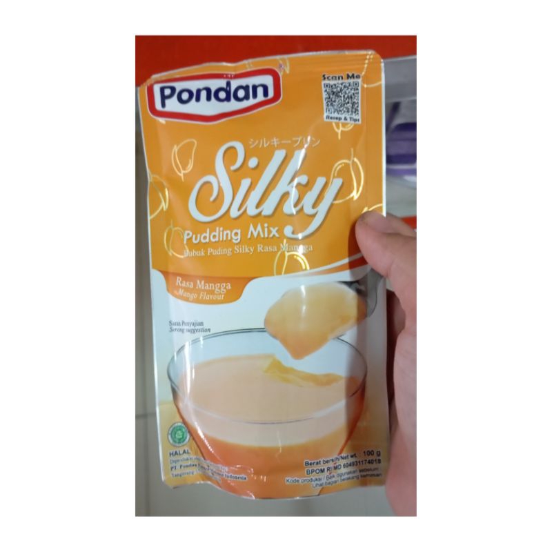 

PONDAN SILKY PUDDING RASA MANGGA/COKELAT 100GR