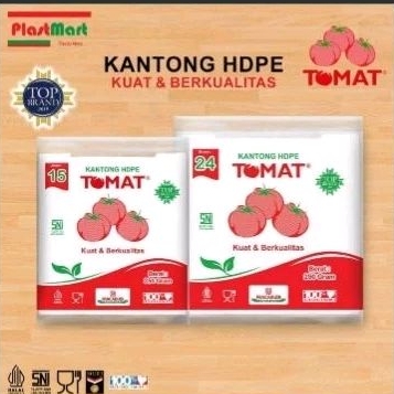 Kantong Plastik Bening Tomat UK 15, Plastik Bening, Kantong Kresek Tomat