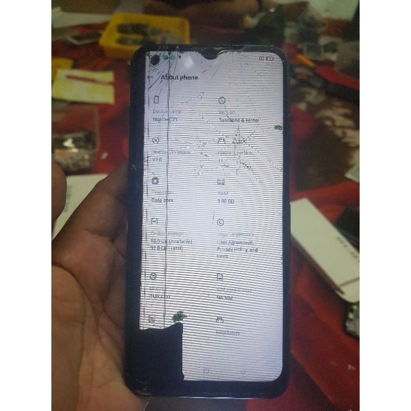 Realme C21 minus lcd