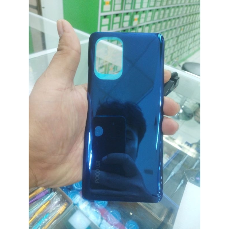 BACKDOOR BACKCOVER POCO F3 ORI NEW