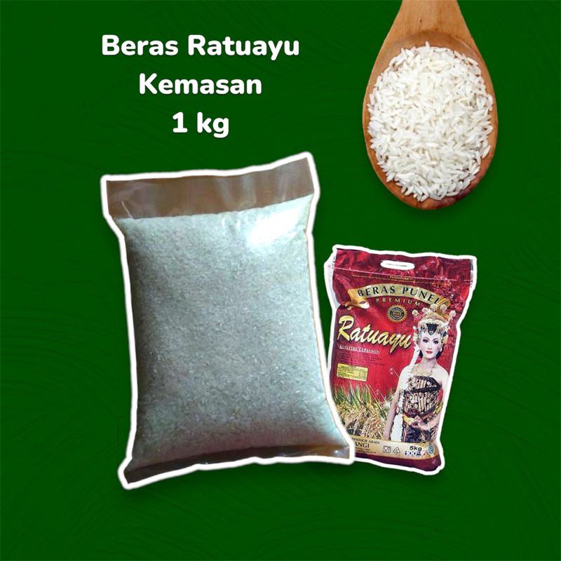 

[REPACK] BERAS PREMIUM RATUAYU KEMASAN 1 KG