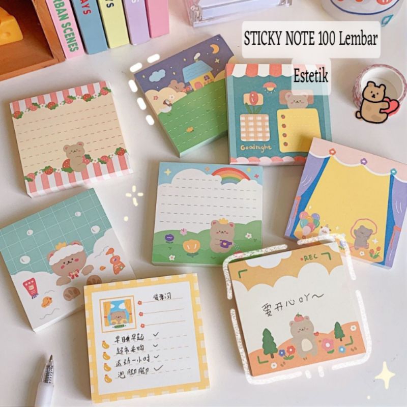 

STICKY NOTE ESTETIK 100 LEMBAR MM-61