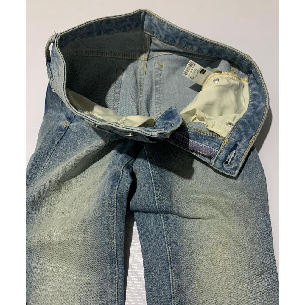 Jeans Second Gu Original Stretch Size 28