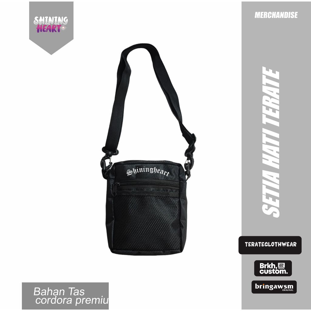 TAS SELEMPANG  PSHT  TERATE PERSAUDARAAN SETIA HATI PUSAT MADIUN SRIKANDI PSHT
