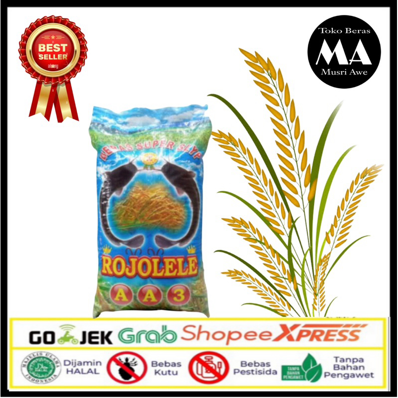 

Beras Rojolele Premium 20, 10 & 5 kg