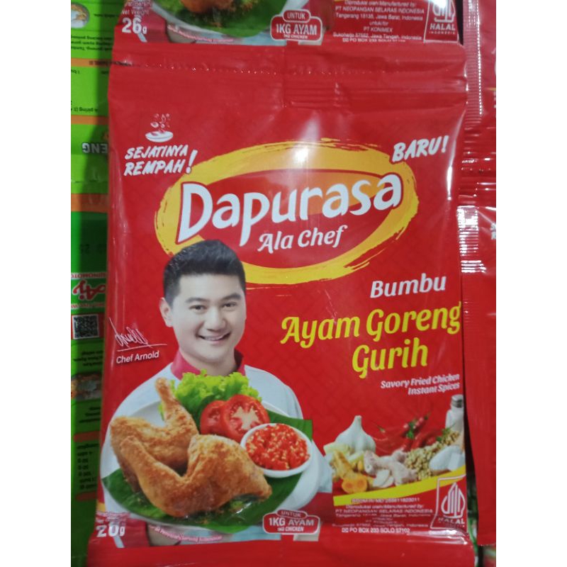 

Dapurasa Bumbu Ayam Goreng Gurih 20gr