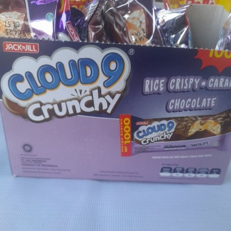 

Cloud 9 crunchy 1 box isi (24pcs)