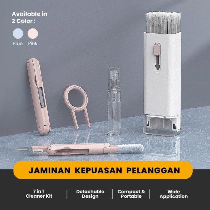 7 in 1 Multifunction Pen Cleaner for Earbud Smartphone Keyboard