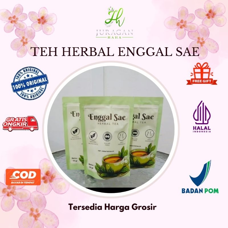 

PAKET USAHA 10 PCS TEH HERBAL ENGGAL SAE