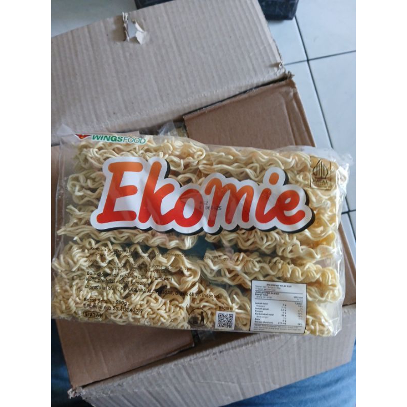 

Mie Kering Kuning Ekomie Kemasan 550 g