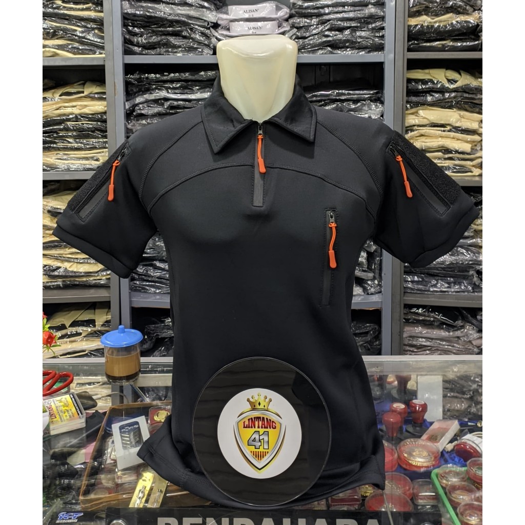 Baju Tactical Full Scuba Tshirt Kaos Paspampres Pria Lengan Pendek Kaos Pria / Kaos Tactical Lengan 