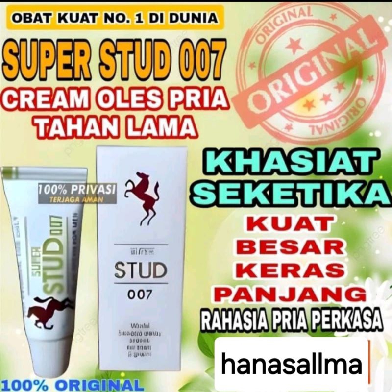 crem oles stud 007 original 100% herbal