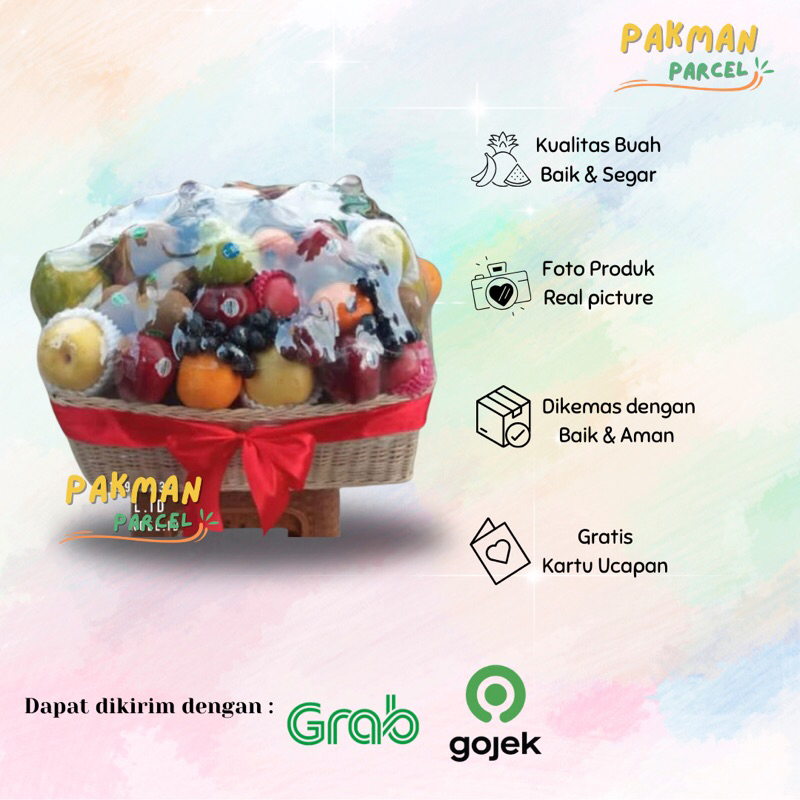 

Parcel Buah Segar / Hampers Buah cantik / Hampers Buah Segar / Parcel Buah Jabodetabek / Hampers Seserahan